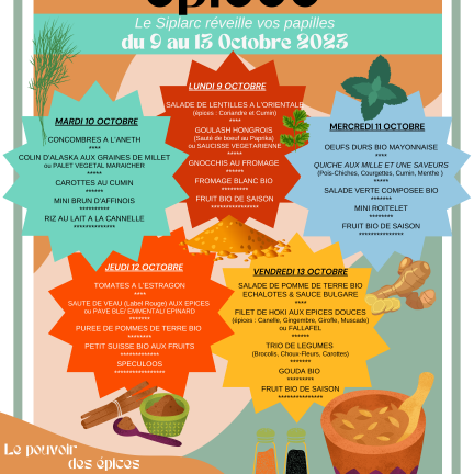 Affiche Semaine du Goût