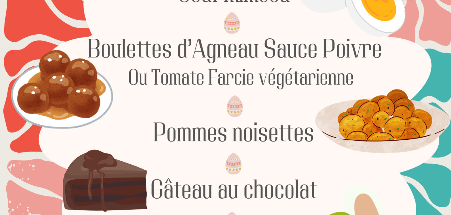 Affiche Menu Printemps 