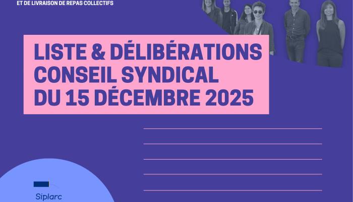 Liste & Délibérations Conseil Syndical du 15 décembre 2025