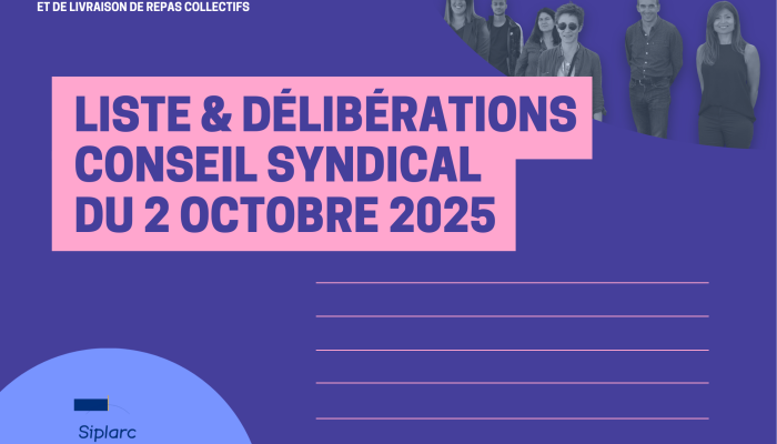 Délibérations Conseil Syndical du 2 octobre 2025