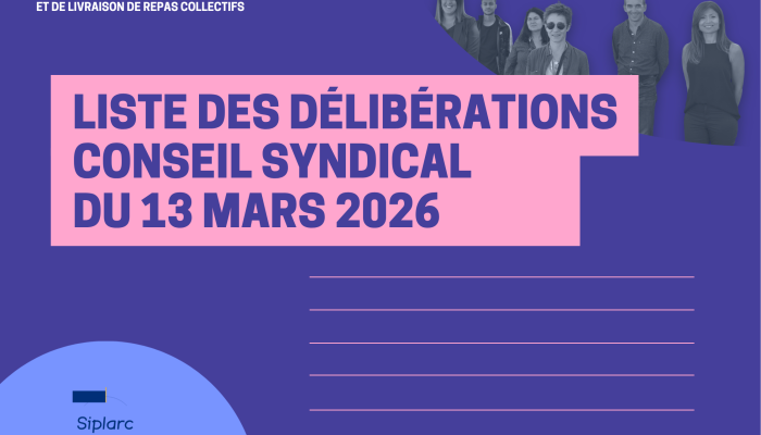 Liste des Délibérations du Conseil Syndical du 13 Mars 2026
